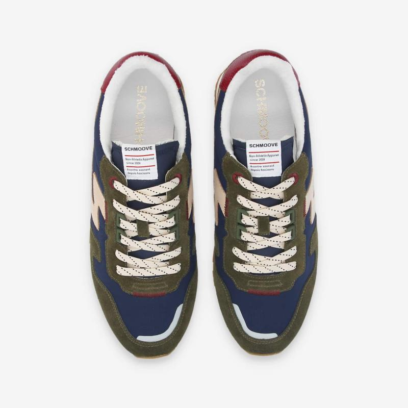 ATHENE RUNNER M SQUARE/SDE/NUB. NAVY/OLIVE/DOVE