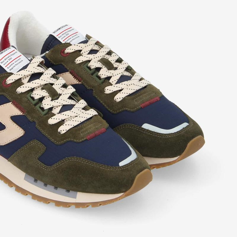 ATHENE RUNNER M SQUARE/SDE/NUB. NAVY/OLIVE/DOVE