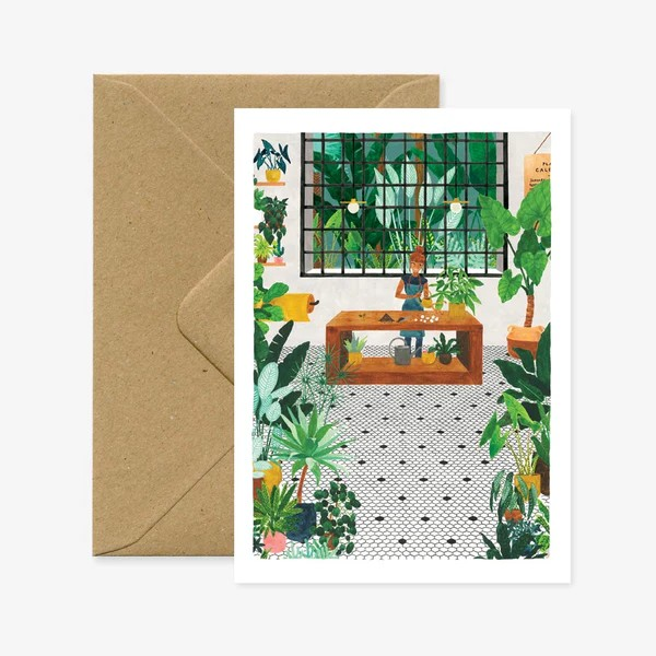 Carte de voeux - Gardener