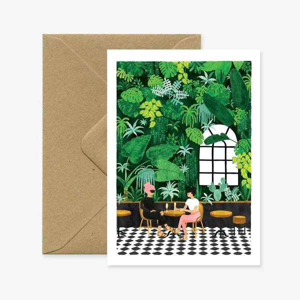 Carte de voeux - Café