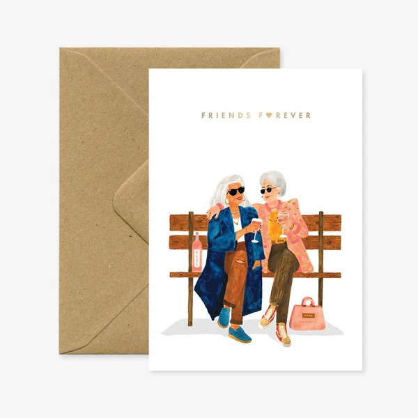 Carte de voeux - Friends forever