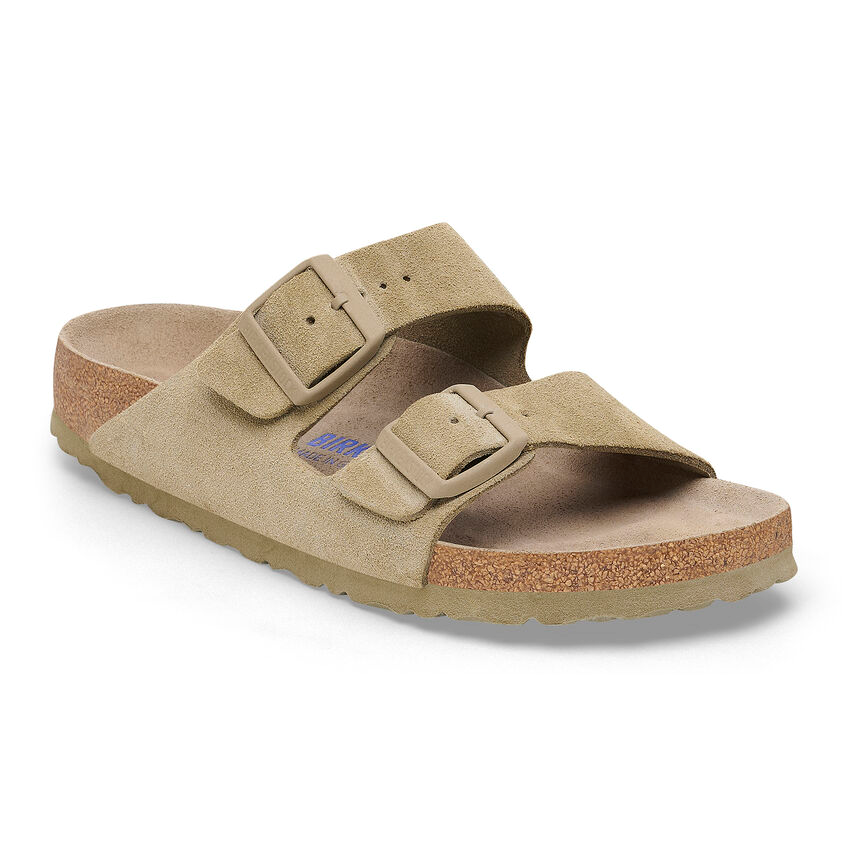 Arizona - Lit de pied souple - Suede Faded Khaki - Normale