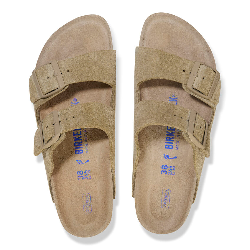 Arizona - Lit de pied souple - Suede Faded Khaki - Normale