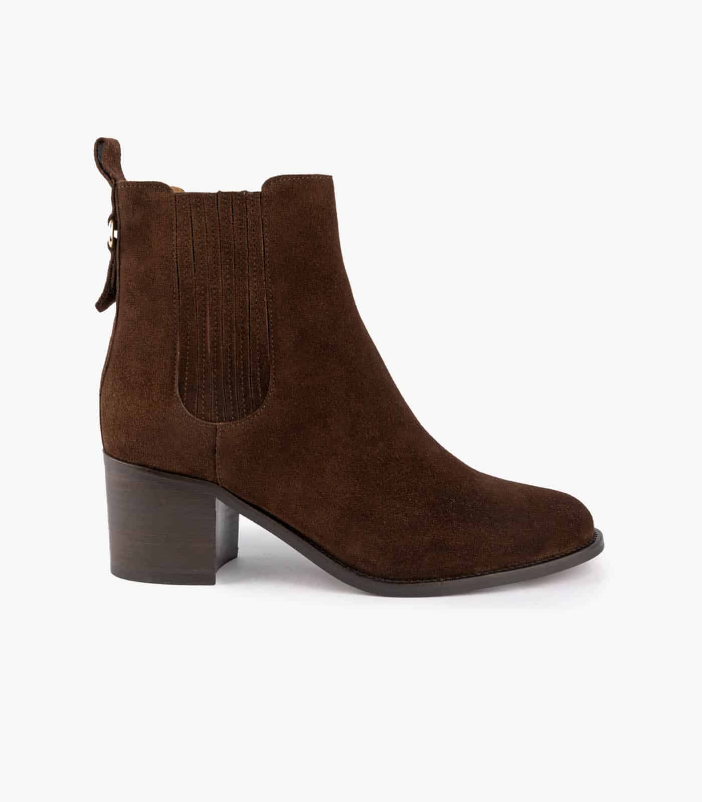 CECILIA CUIR VELOURS COGNAC