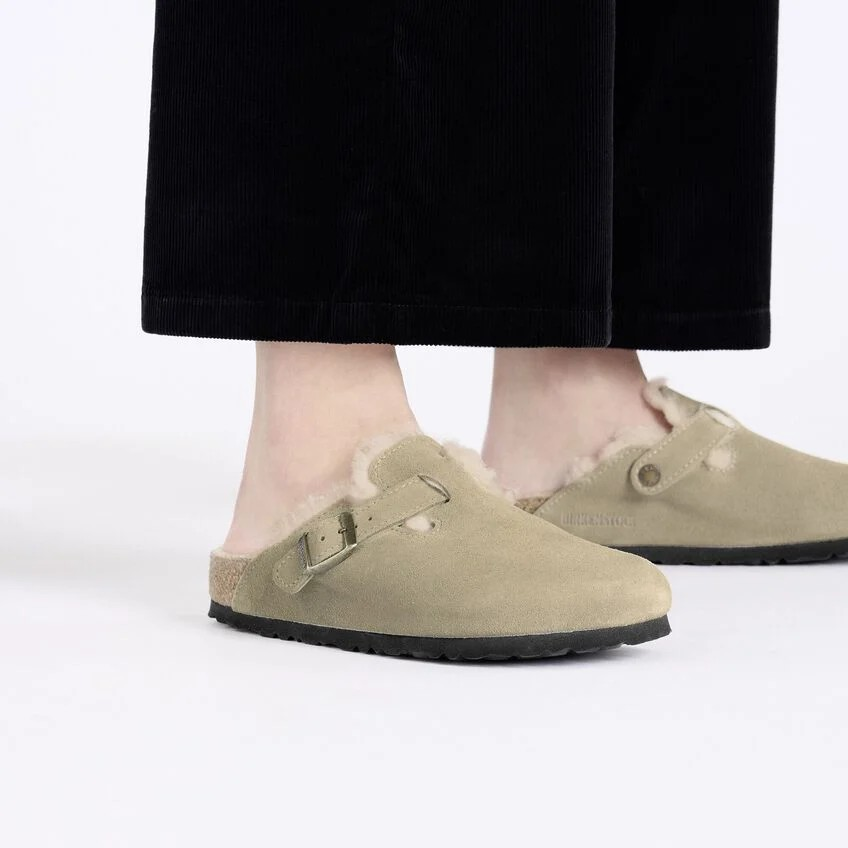 Boston Shearling - Suède Taupe