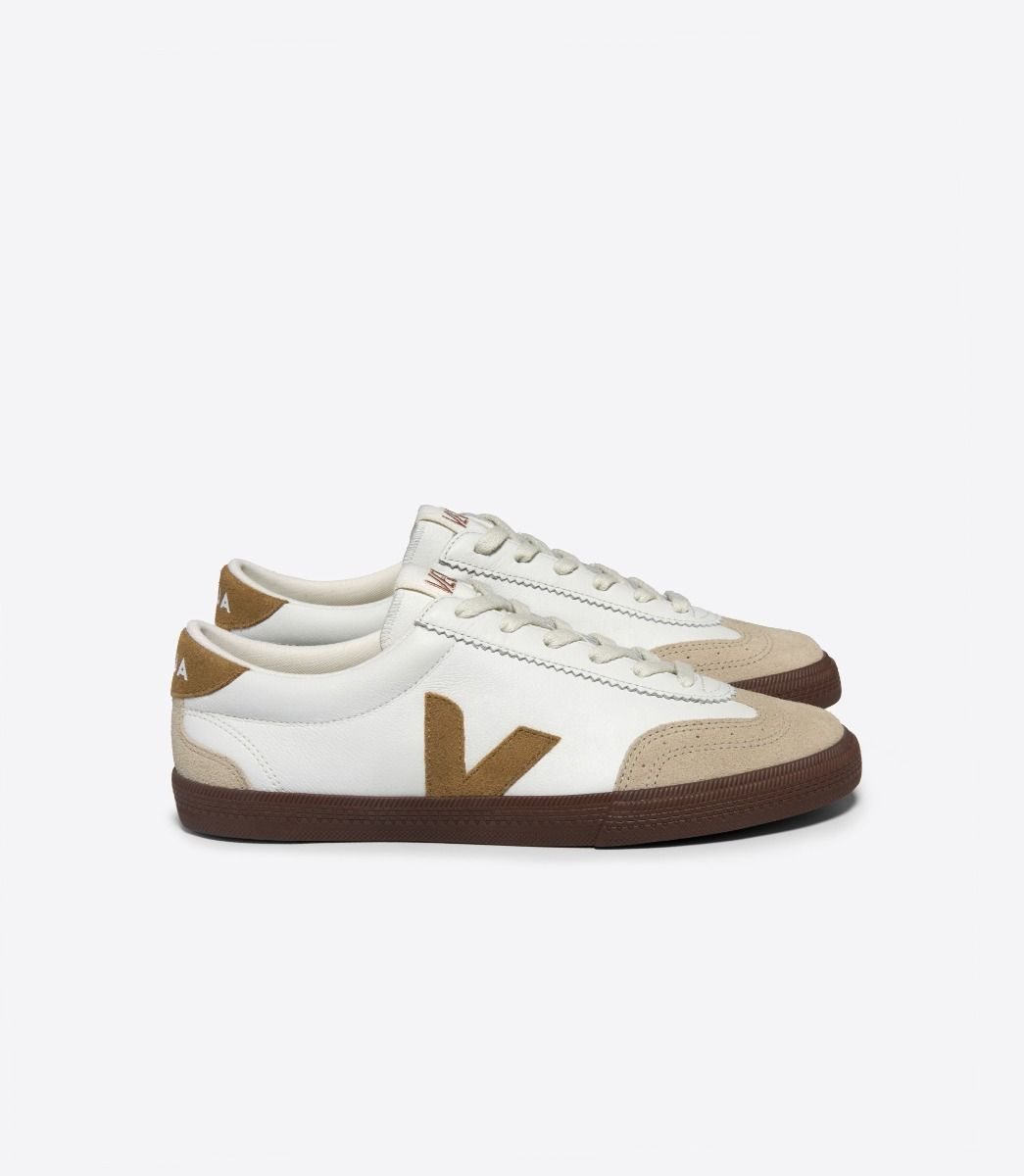 VOLLEY O.T. LEATHER WHITE TENT BARK - HOMME