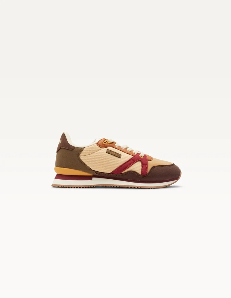 Andrée - Marron beige bordeaux