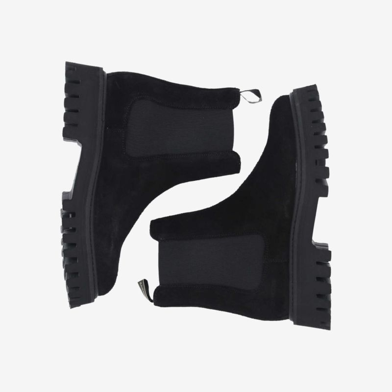 ROTTERDAM CHELSEA W SUEDE BLACK