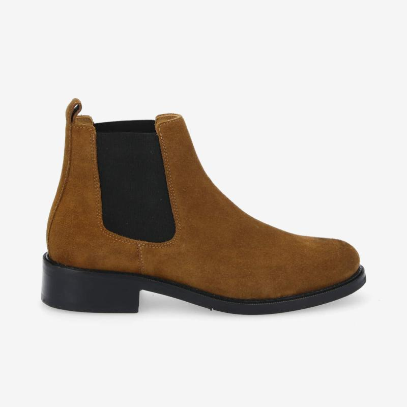 CANDIDE CHELSEA W SUEDE CUOIO