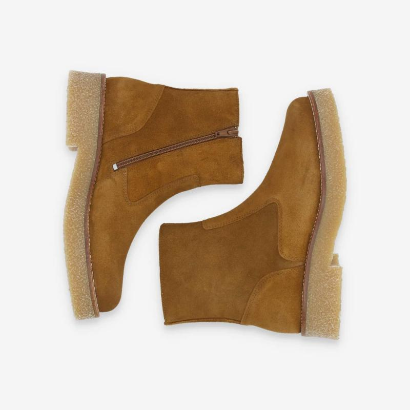 DORA BOOTS W SUEDE CUOIO