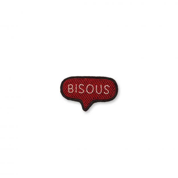Broche - Bisous Rouge
