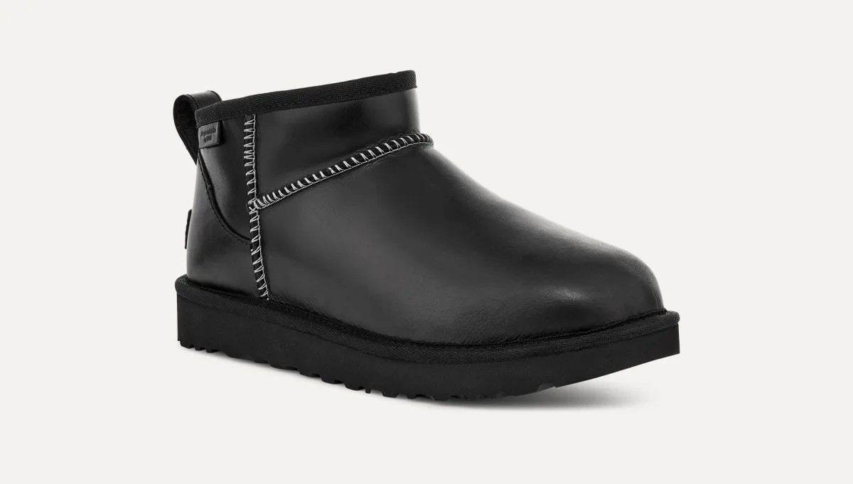 CLASSIC ULTRA MINI LEATHER REGENERATE BLACK