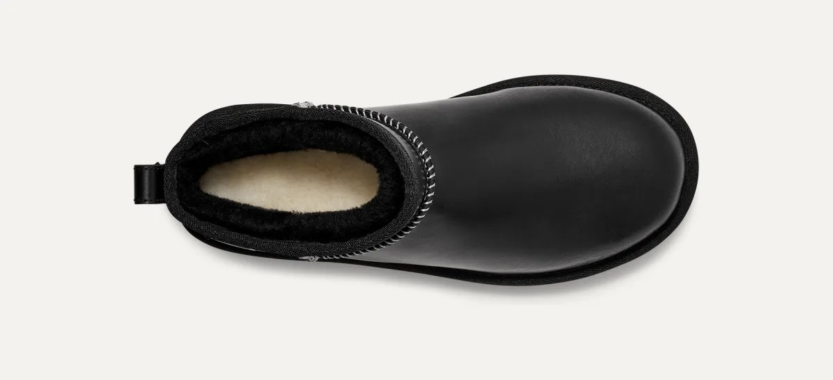 CLASSIC ULTRA MINI LEATHER REGENERATE BLACK
