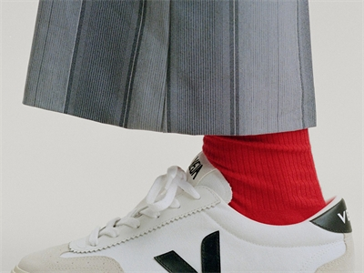 VOLLEY CANVAS WHITE BLACK - FEMME