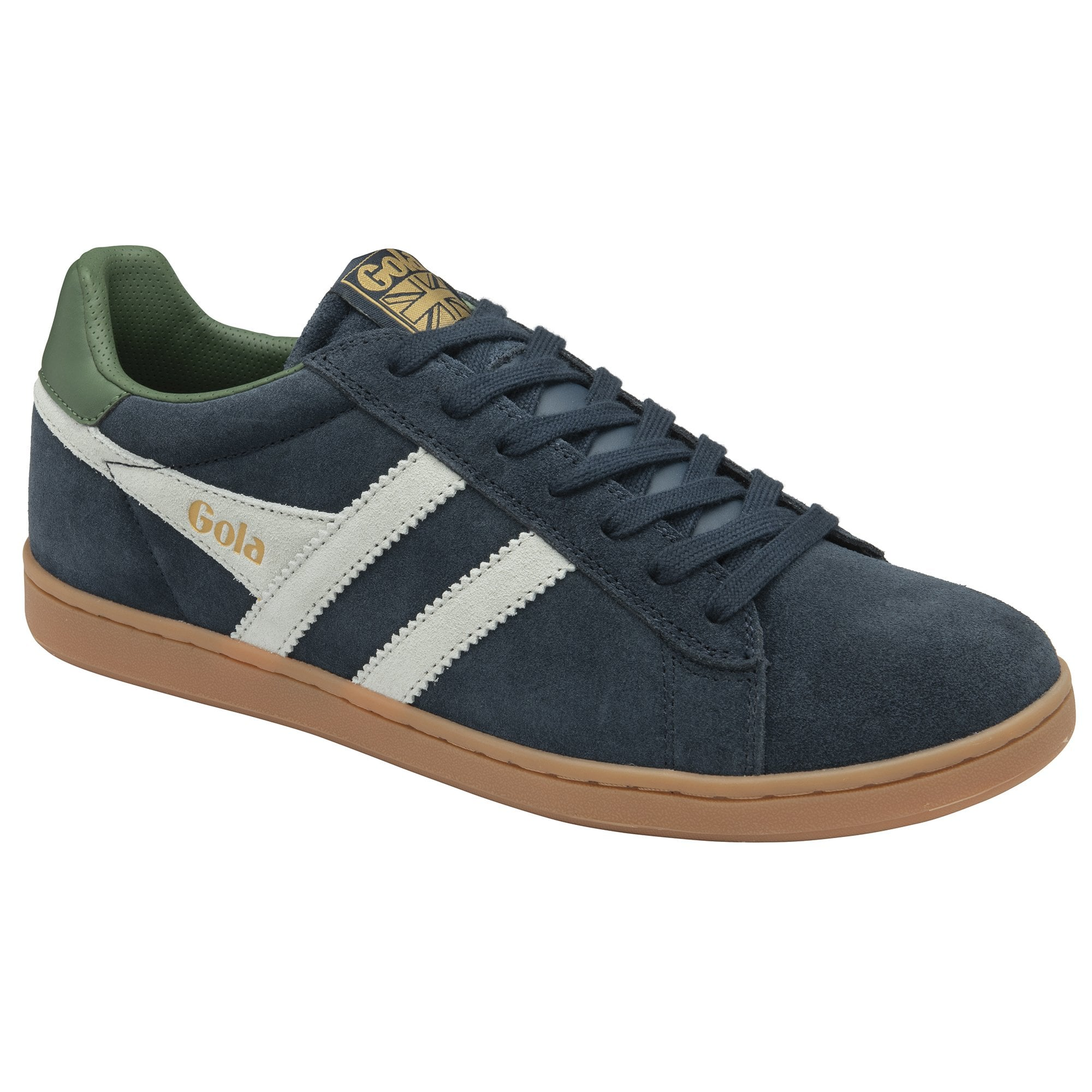 EQUIPE II SUEDE NAVY/SMOKE/GREEN