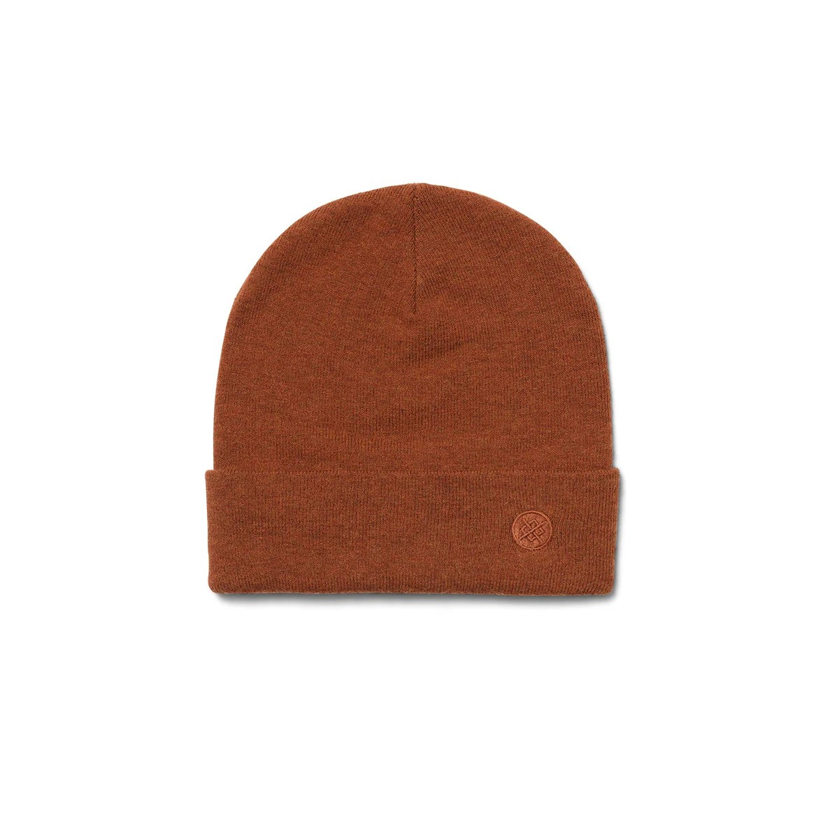Bonnet en laine mérinos KAMA MERINO WOOL BEANIE - Burnt Orange