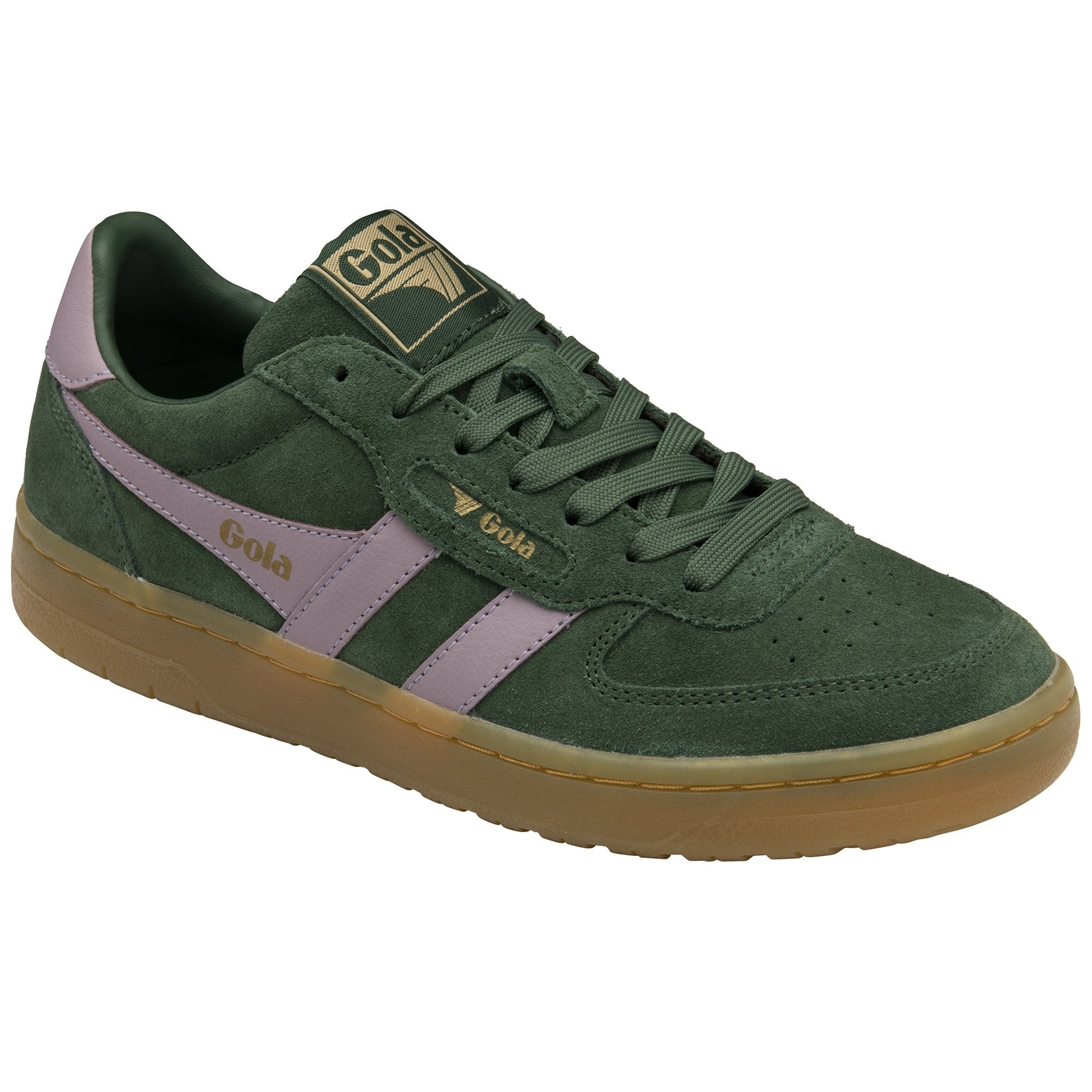 HAWK SUEDE 86 TRAINER EVERGREEN/CANDY/GUM