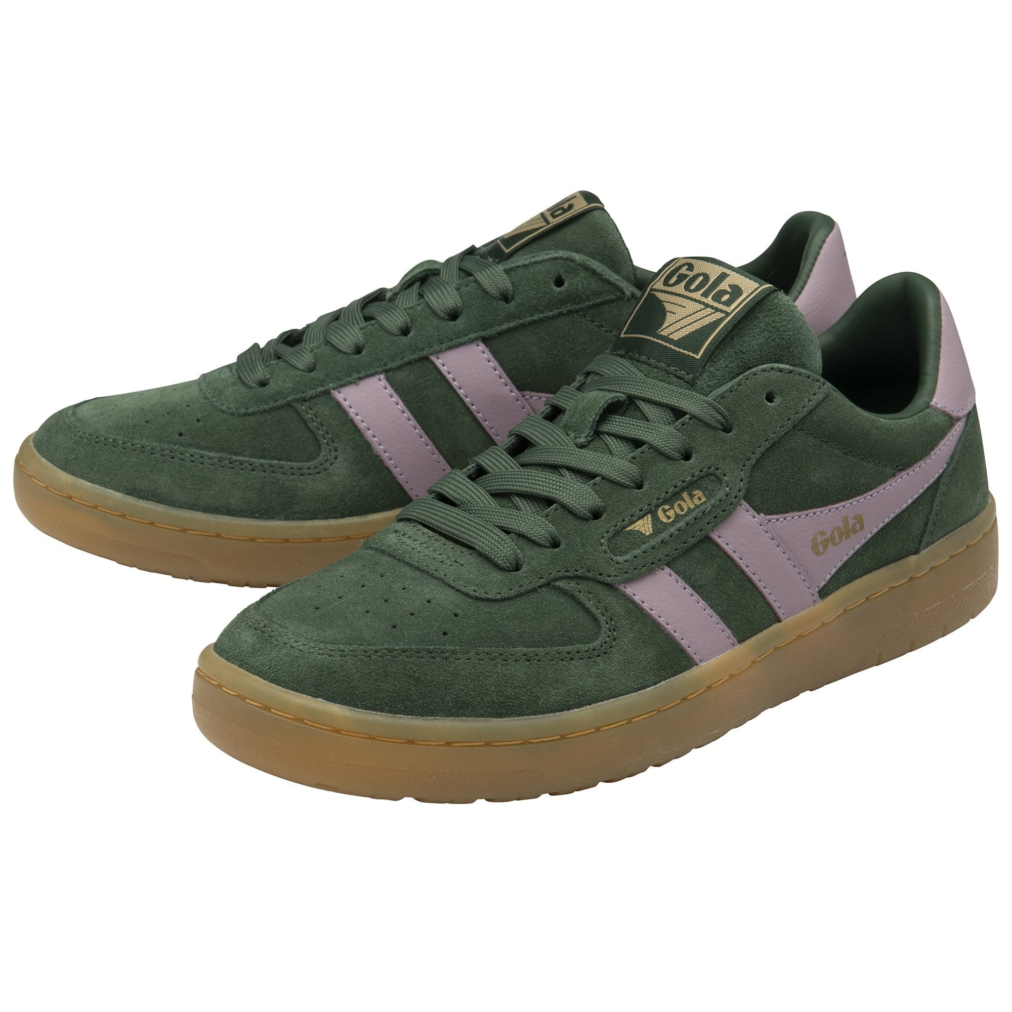 HAWK SUEDE 86 TRAINER EVERGREEN/CANDY/GUM