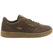 HAWK SUEDE 86 TRAINER OTTER/GUM
