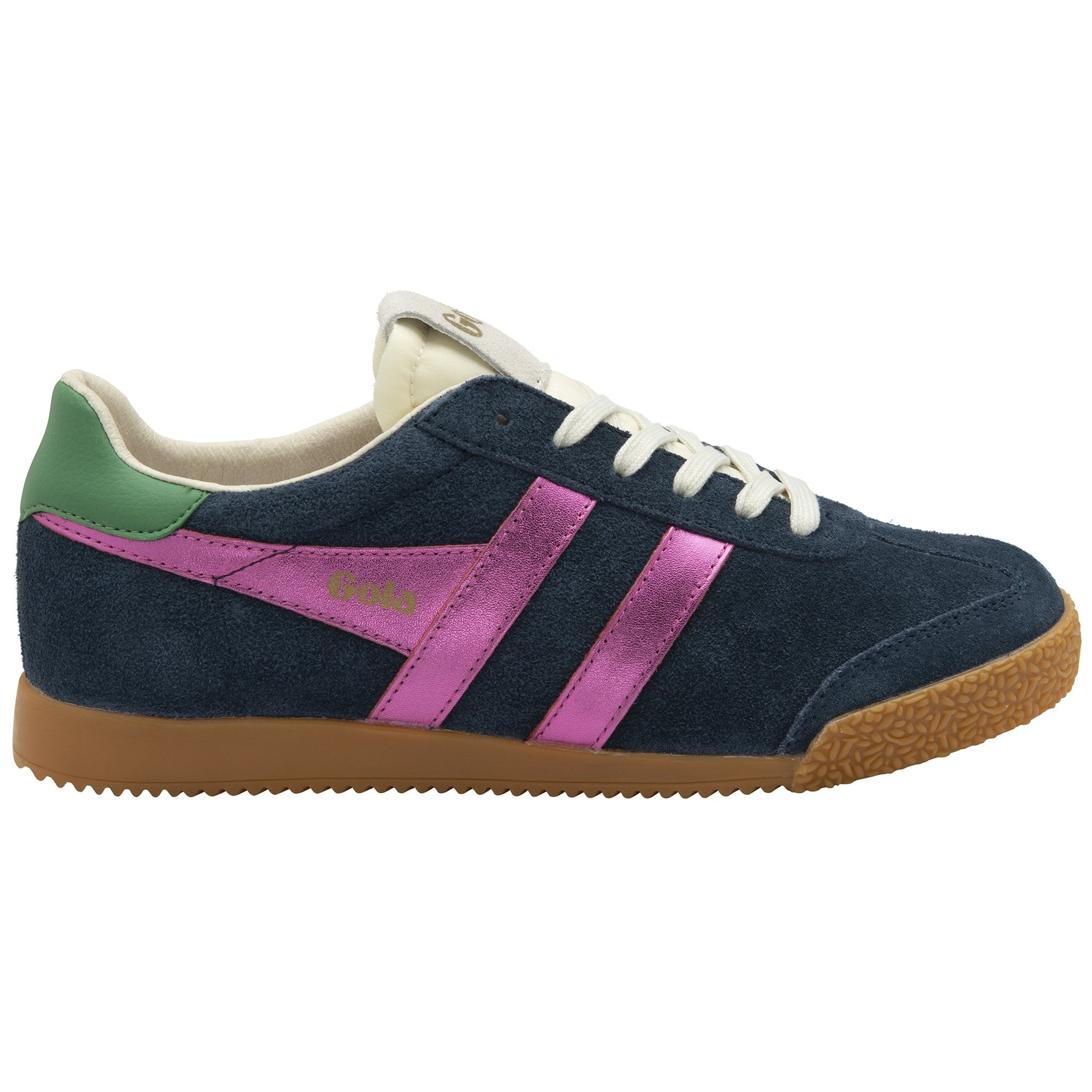 ELAN GLITZ TRAINER NAVY/FUCHSIA/EMERALD