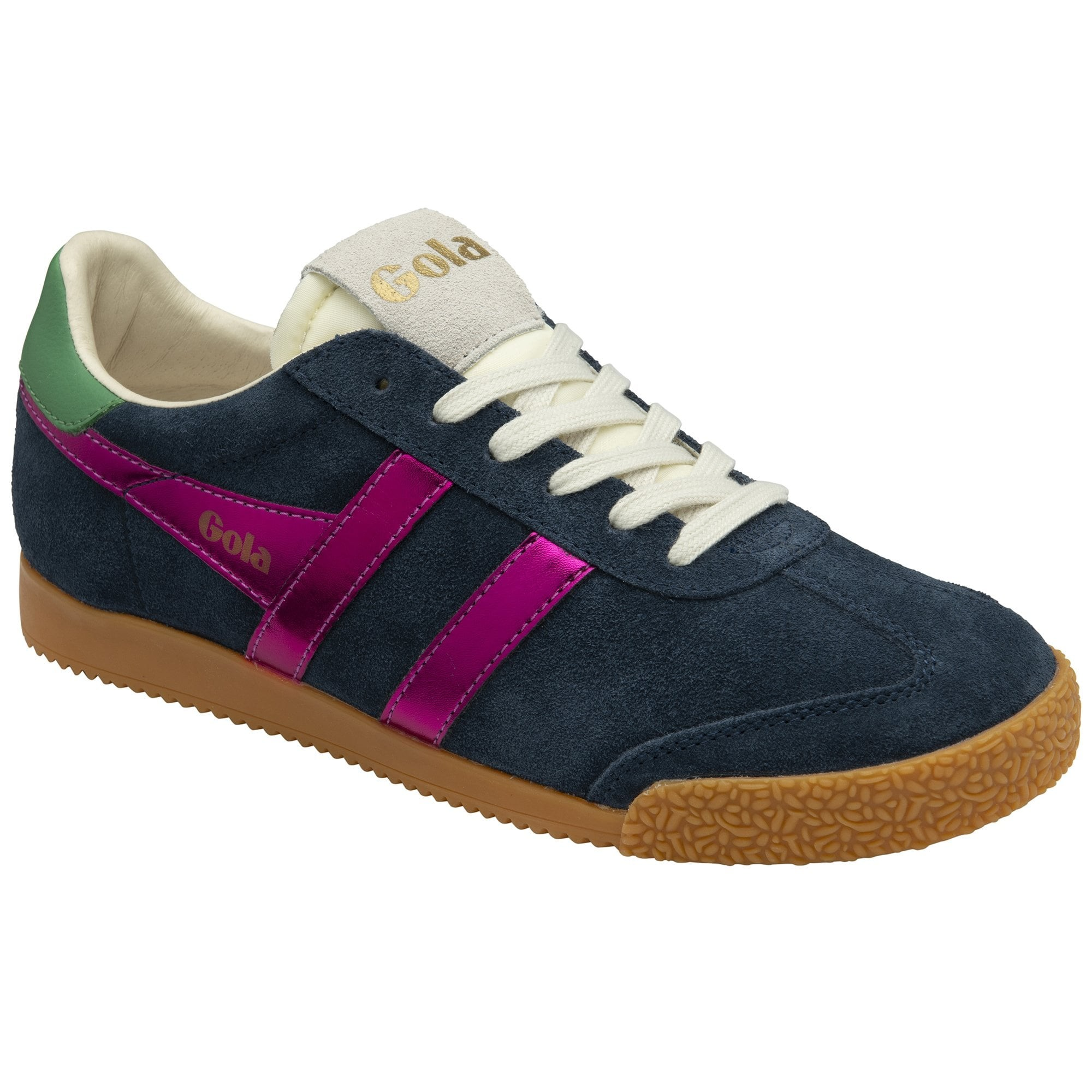 ELAN GLITZ TRAINER NAVY/FUCHSIA/EMERALD