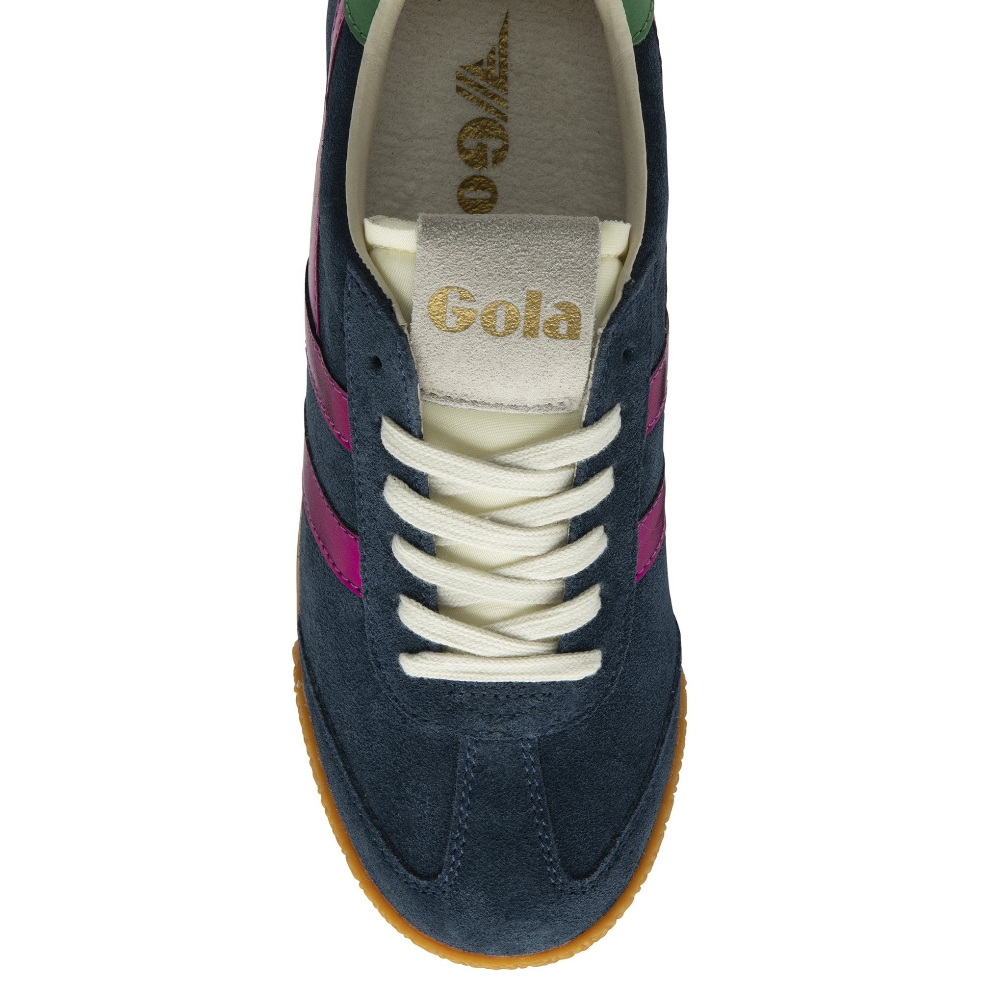 ELAN GLITZ TRAINER NAVY/FUCHSIA/EMERALD