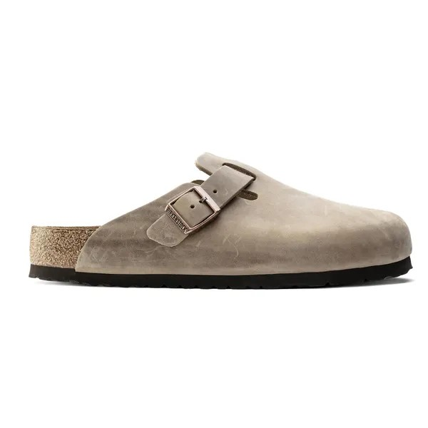 Boston - Lit de pied souple - Cuir huilé Tabacco Brown - Normale