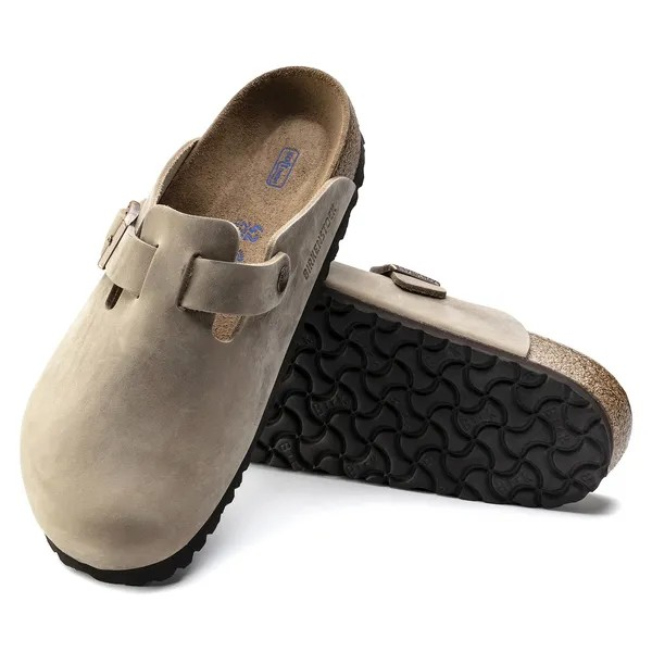 Boston - Lit de pied souple - Cuir huilé Tabacco Brown - Normale