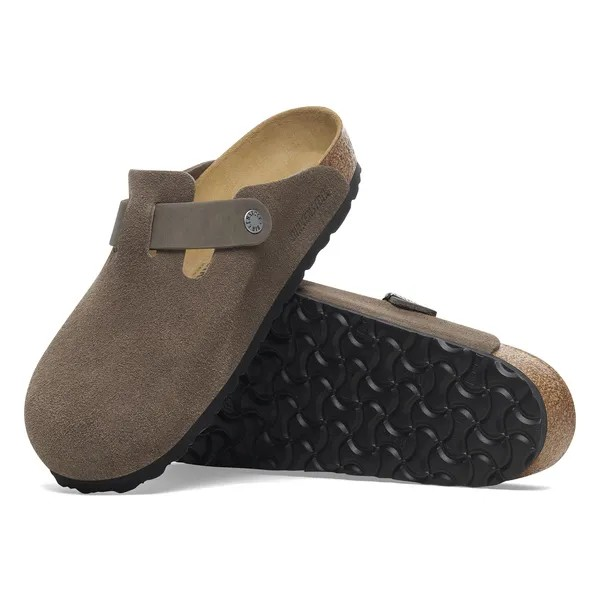 Boston BS Mixed Leather Concrete Gray - Normale