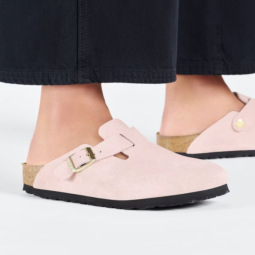Boston - Suede Light Rose - Etroite