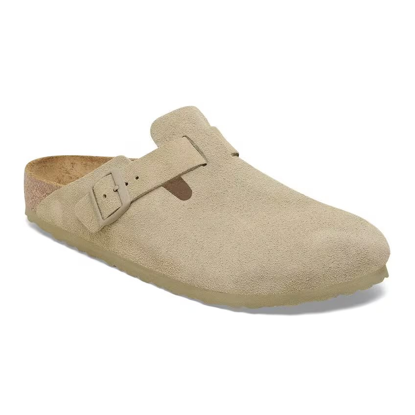 Boston - Suede Faded Khaki - Normale