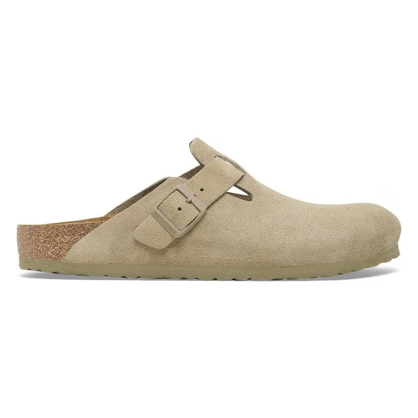Boston - Suede Faded Khaki - Normale