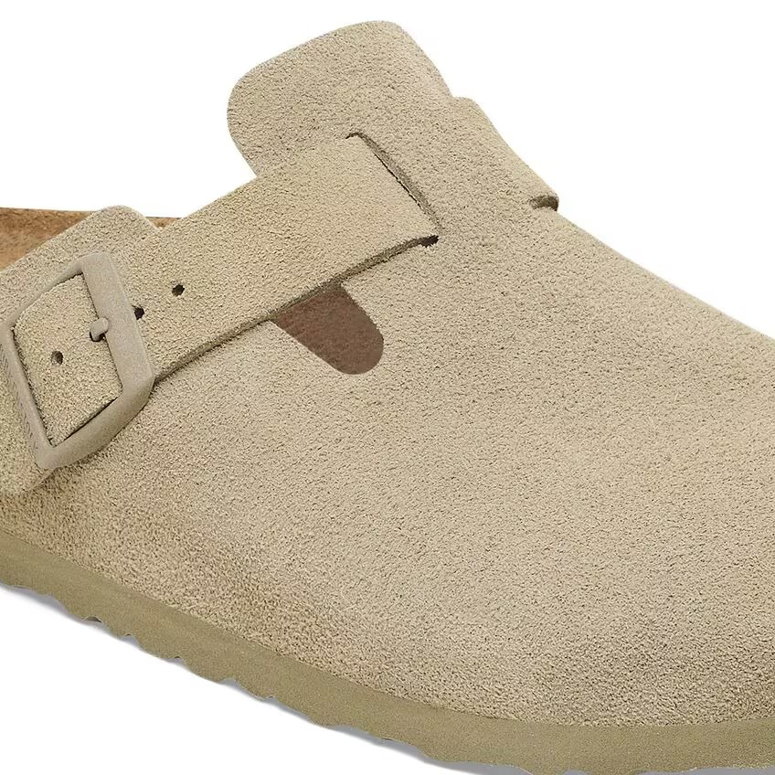 Boston - Suede Faded Khaki - Normale