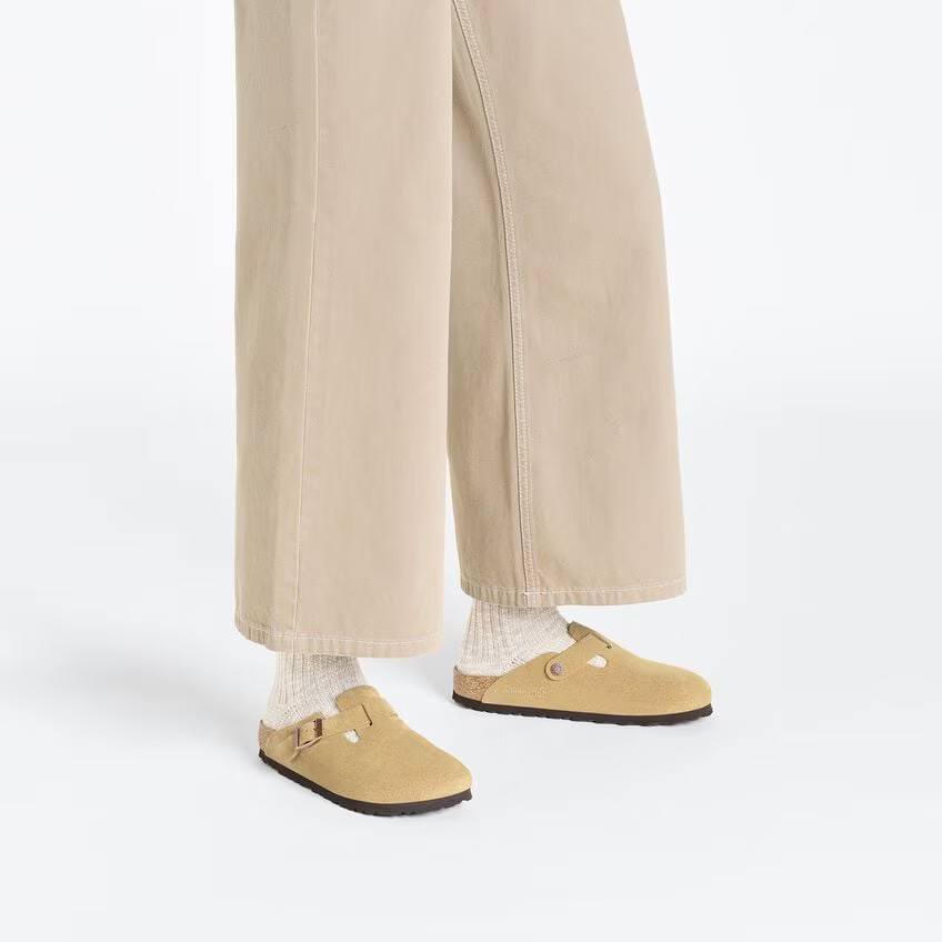 Boston - Suede Latte Cream - Normale