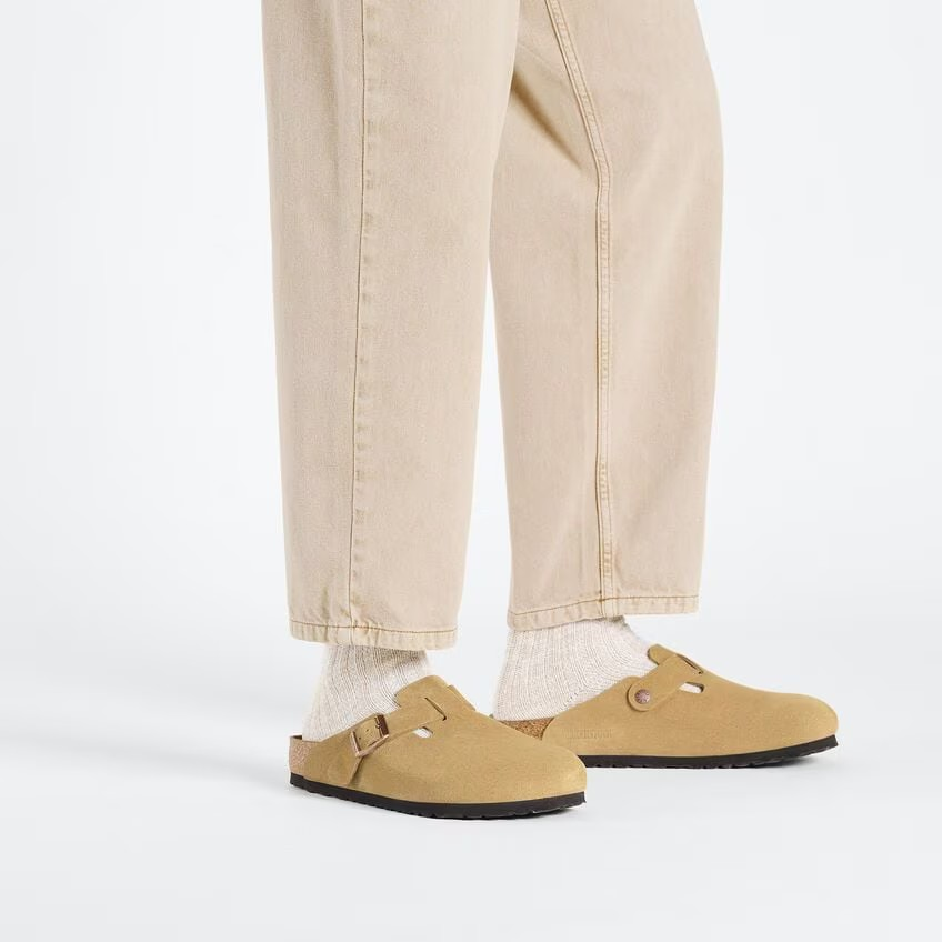 Boston - Suede Latte Cream - Normale