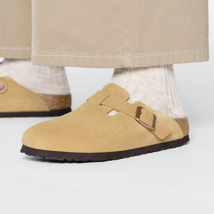 Boston - Suede Latte Cream - Normale