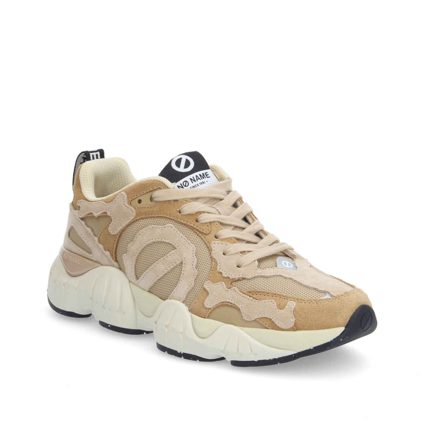 KRAZEE CAMO M SUEDE/SUED/KNIT LATTE/NUDE/NUDE