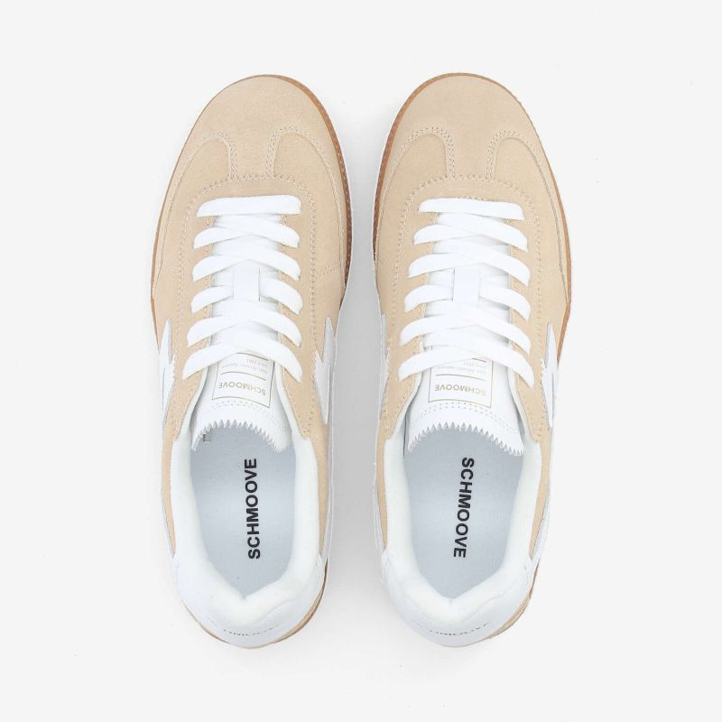 SHEFFIELD JOGGER M SUEDE/NAPPA BEIGE/WHITE