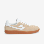 SHEFFIELD JOGGER M SUEDE/NAPPA BEIGE/WHITE
