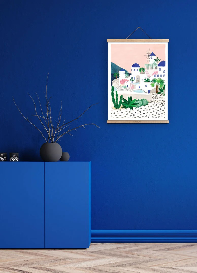 Affiche - Santorini