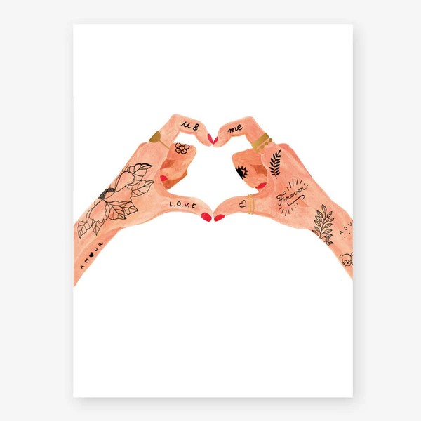 Affiche - Hands of love