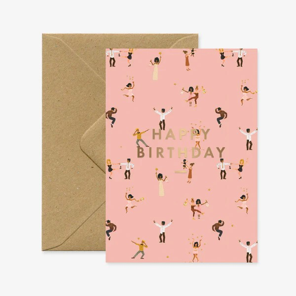 Carte de voeux - Birthday Dancers