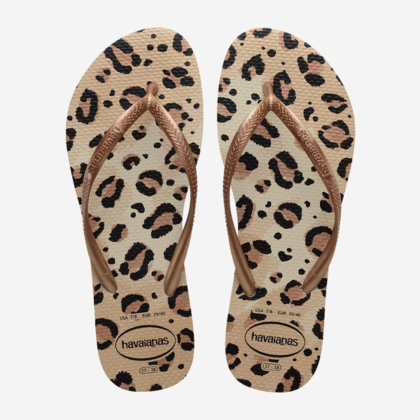 HAVAIANAS SLIM ANIMALS BEIGE