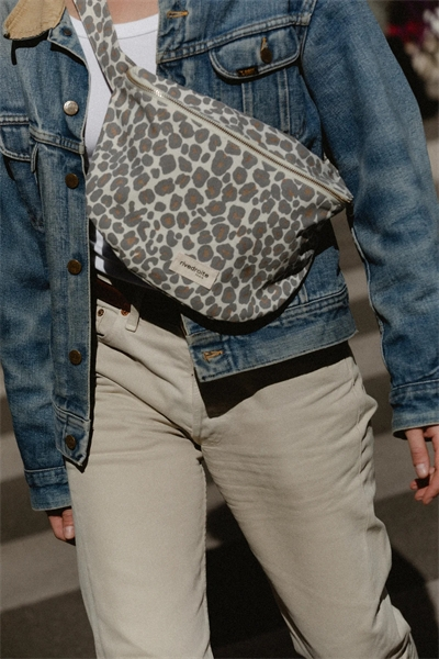 Custine XL - le sac banane - Léopard Gris