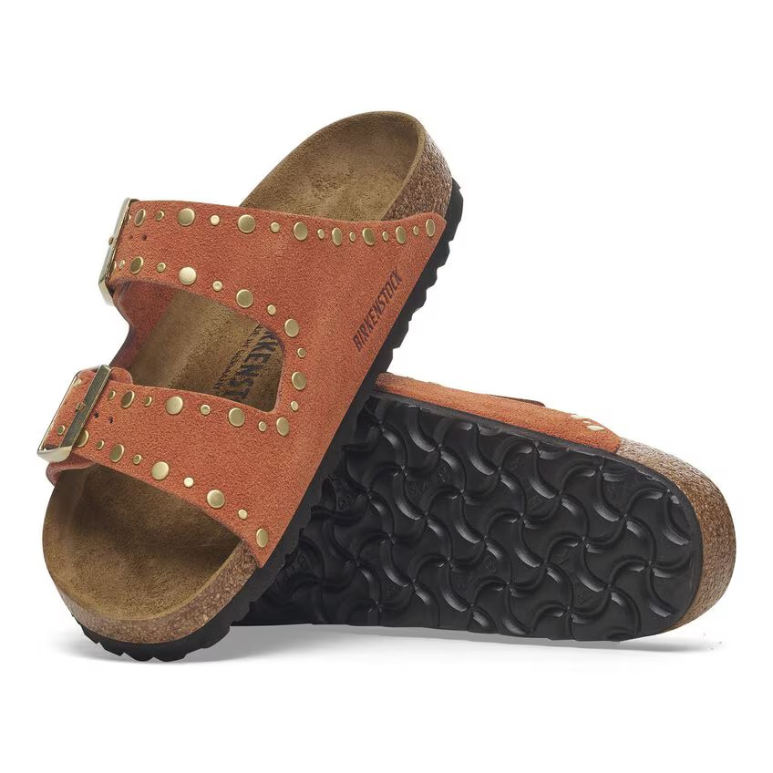 Arizona Rivet - Suede Dark Rust