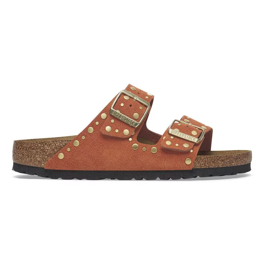 Arizona Rivet - Suede Dark Rust