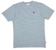 T-SHIRT - RAYURE - IVOIRE / BLEU GRIS