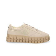 PLAY SNEAKER W SUEDE/PRINT NUDE/L.GOLD