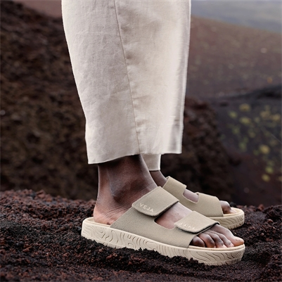 ETNA SUEDE TAUPE ALMOND - FEMME