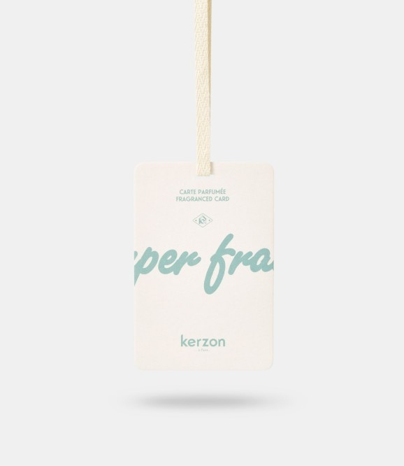 CARTE PARFUMÉE - Super Frais (Cèdre & ylang)